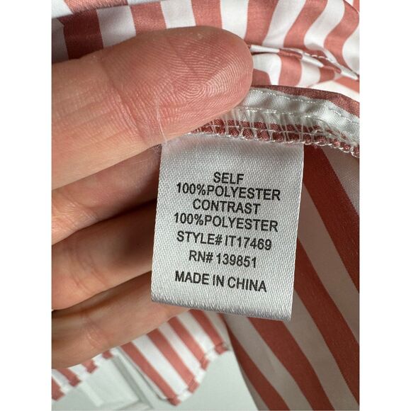 NWT Oddi Womens Striped Blouse Size M - Picture 2 of 3